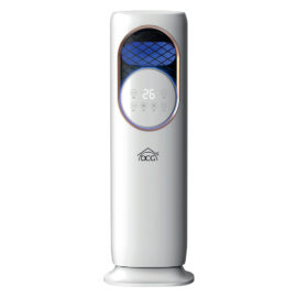 Ventilatore a torretta 1800 w (caldo) 60 w (freddo) - h. cm 81,2 Dcg