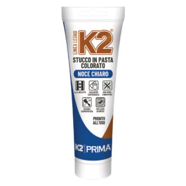 Stucco in pasta colorato 'k2' ml 150 pino K2