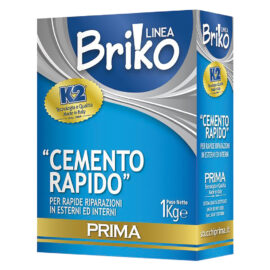 Cemento rapido in polvere 'briko k2' kg. 1 - scatola K2