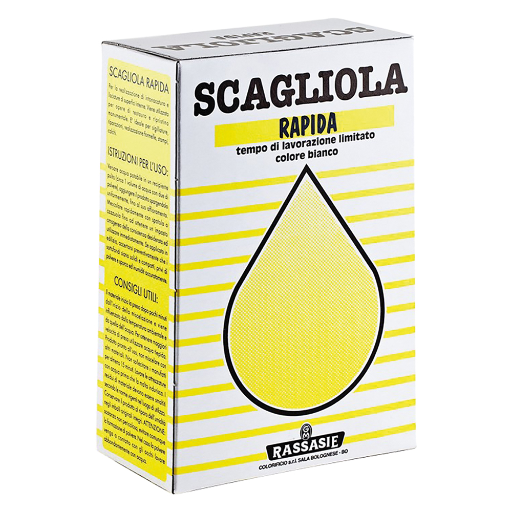 Scagliola in polvere kg. 1 – scatola Senza marca