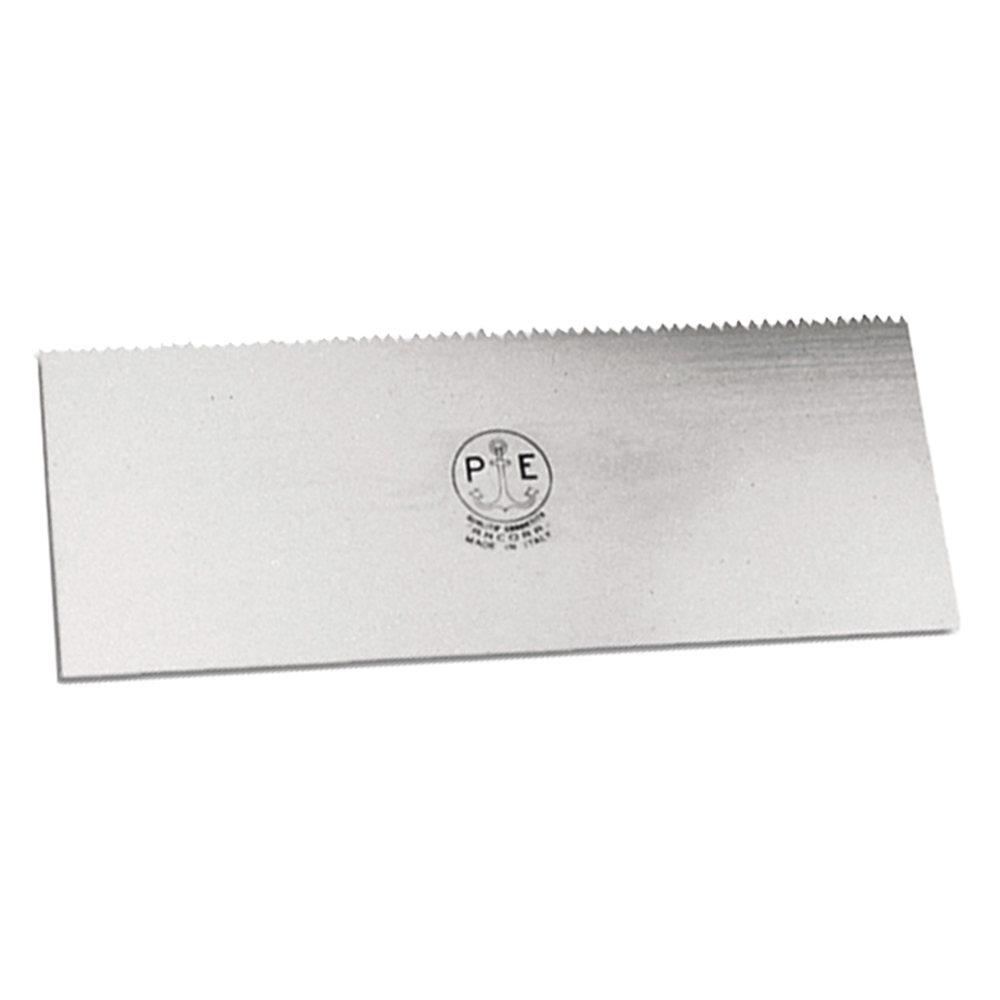 Raschiatore per intonaco art.617 cm 20×8 – d.4 (dente medio) Pavan