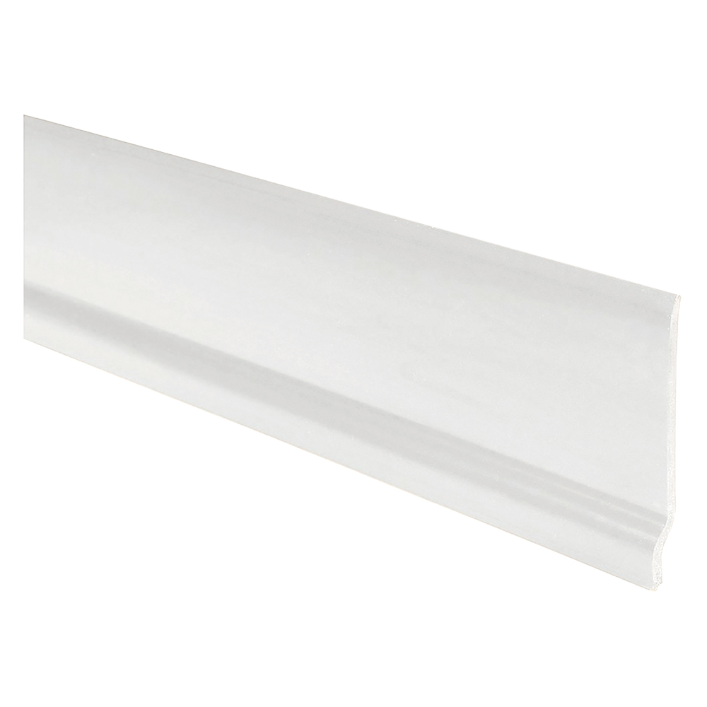 Battiscopa resina espansa 85×9 mm  – bianco Colorea