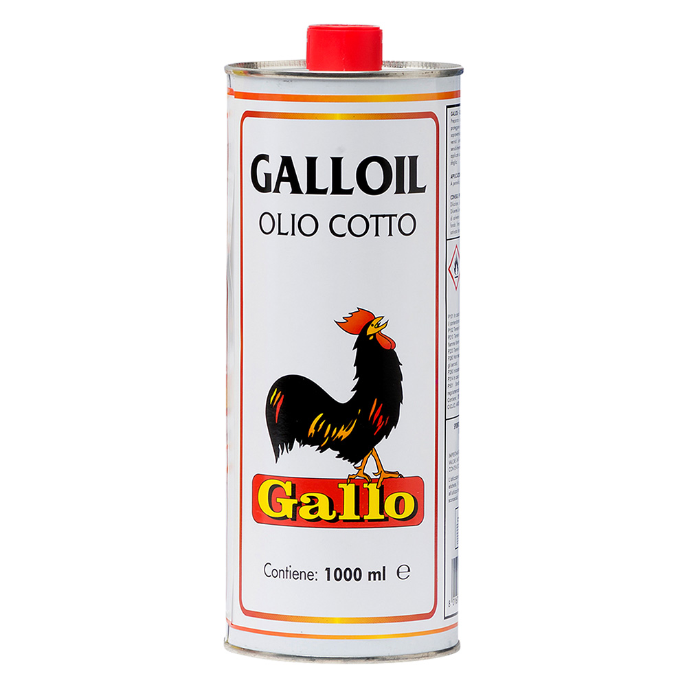 Olio di lino cotto lt 1 gallo Sprintchimica