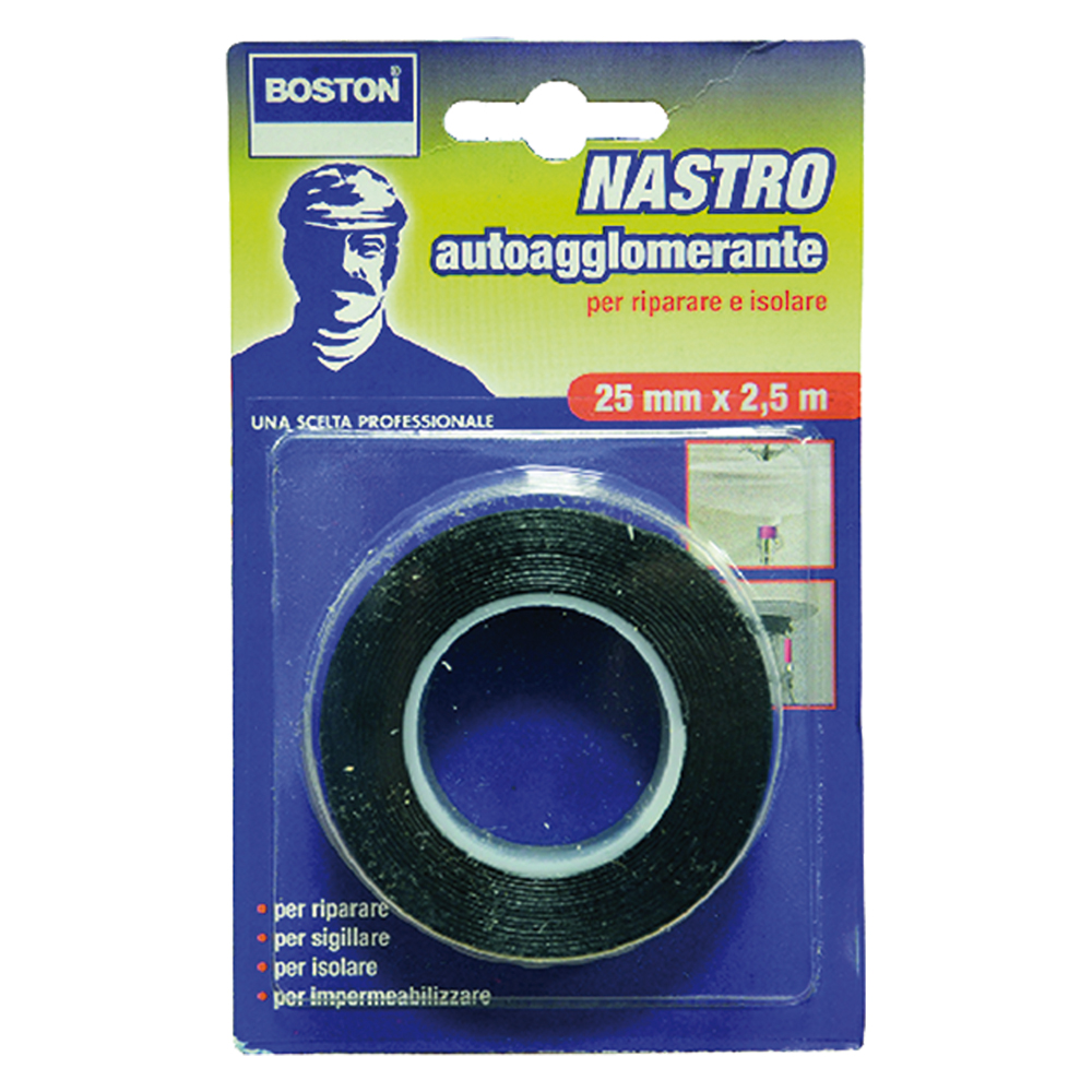 Nastro autoagglomerante mm 25 x mt. 2,5 Boston
