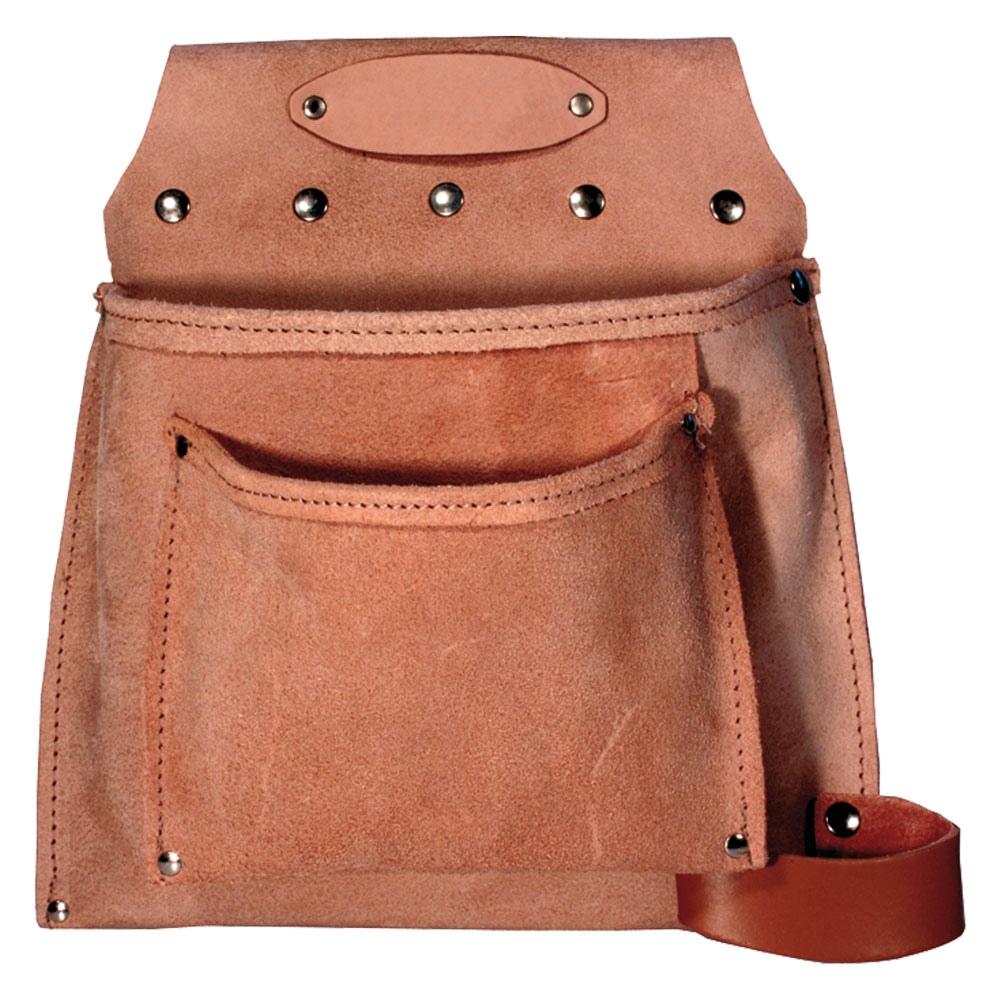 Borsa carpentiere crosta 2 tasche Sidex