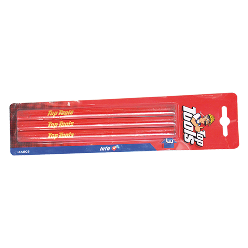 Matita da carpentiere cf.3 pz Toptools