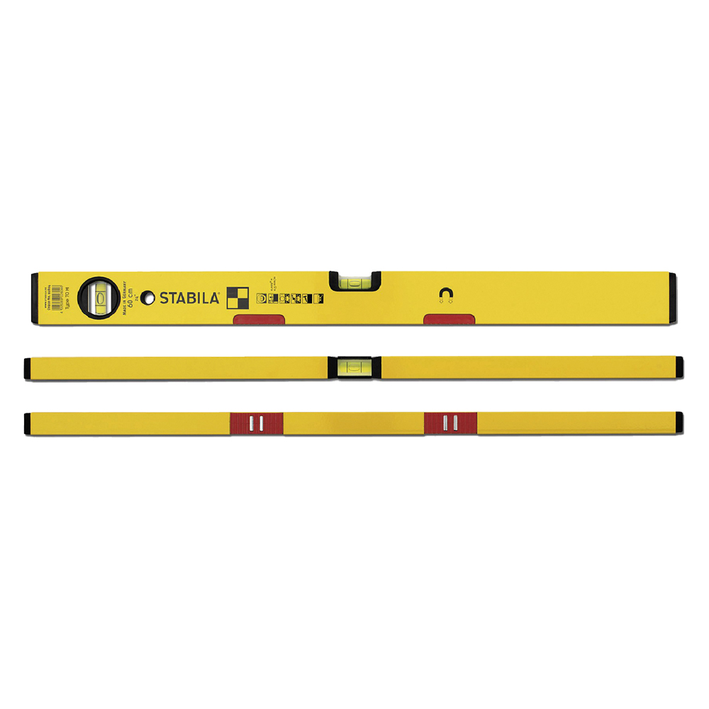 Livella a due fiale magnetica ’70 m’ cm 100 – 4 magneti Stabila