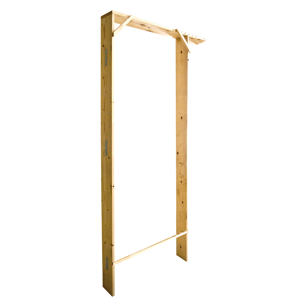 Falso telaio in legno per porte interne luce netta cm 70/100 x 10,5 x h 215 Senza marca