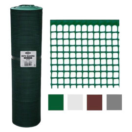Rete di protezione per balconi 'quadranet' mt. 1 x 50 - (maglia 10 x10 mm) colore antracite Sidex