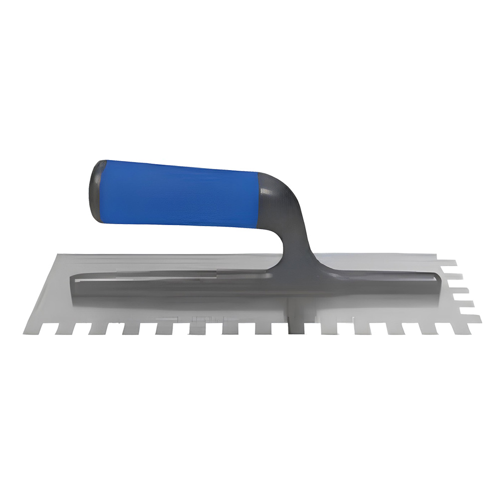Frattazzo dentato cm 12 x  28 Senza marca