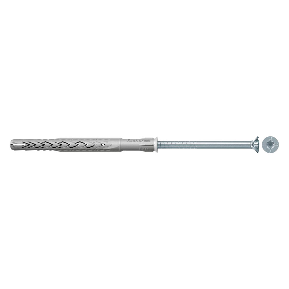 Tassello nylon con vite ‘sxrl-t’ ‘sxrl 10x180t’  Ø 10 x 180 Fischer