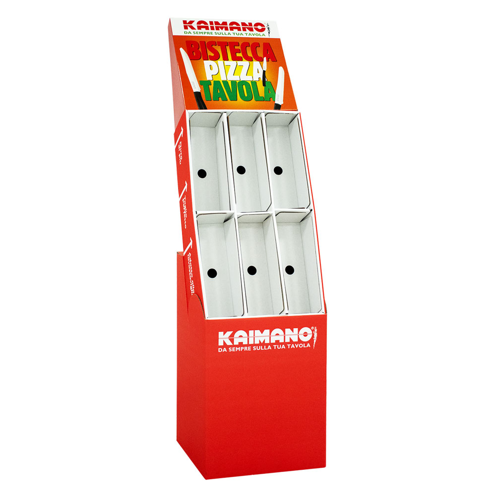 Espositore per coltelli ‘kaimano’ 6 scomparti Kaimano