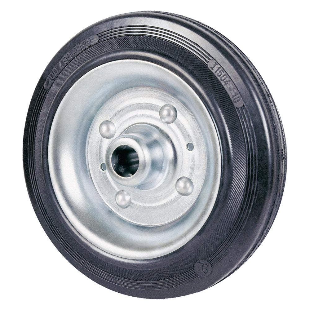 Ruota per carrelli art. 112 ø mm  80 x 25 port. kg   50 Avo