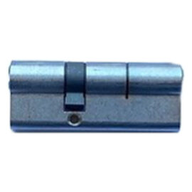 Cilindro profilato modulare serie 'evo k1 top' mm 36+10+36 = 82 (41+41) cromo satinato Securemme