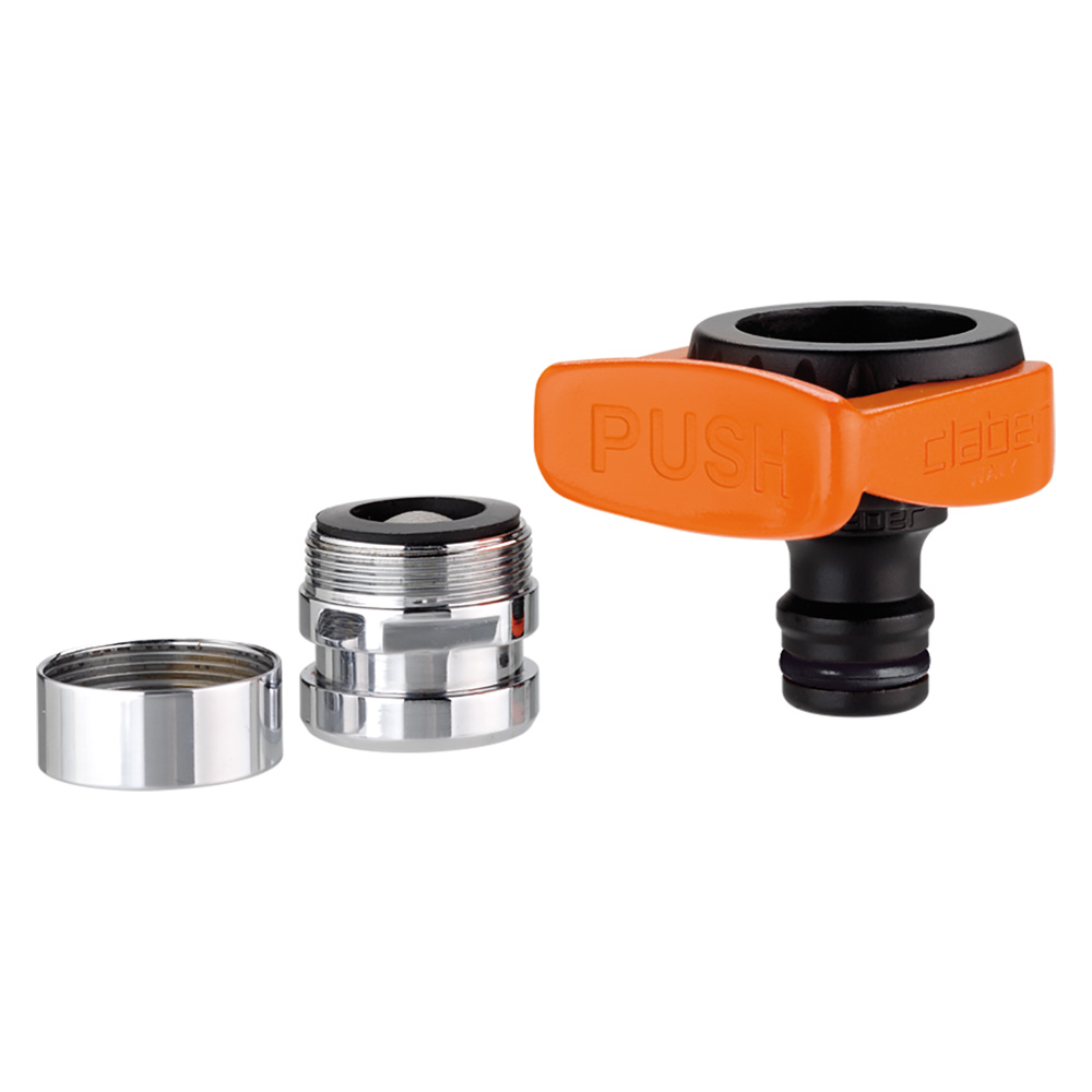 Attacco rapido a rubinetto art. 8587 – 3/4 blister Claber