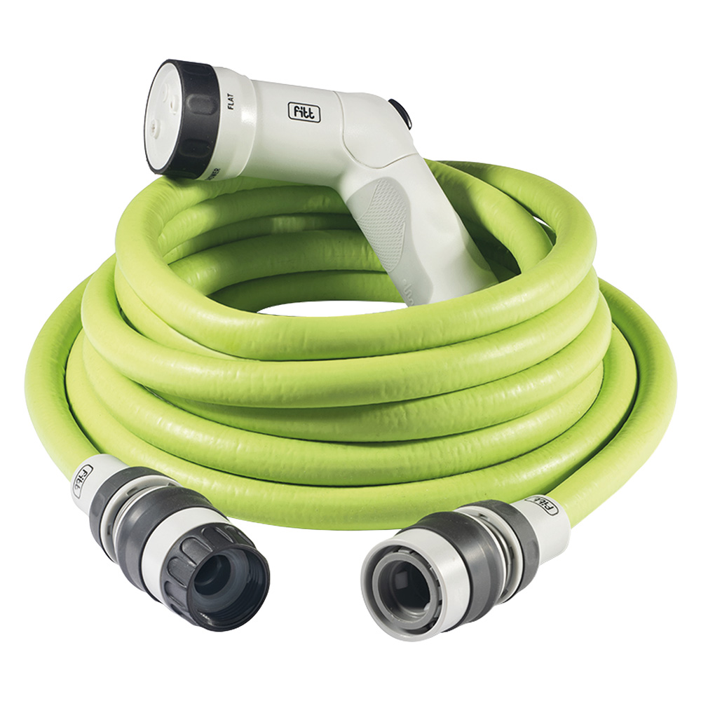 Tubo estensibile per giardino in kit ‘ikon’ fino a 15 mt. – colori assortiti Fitt