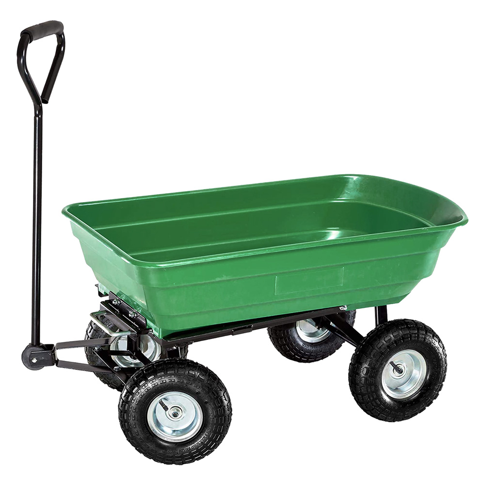 Carrellino da giardino ribaltabile ‘tippy’ capacità vasca 75 lt Lif