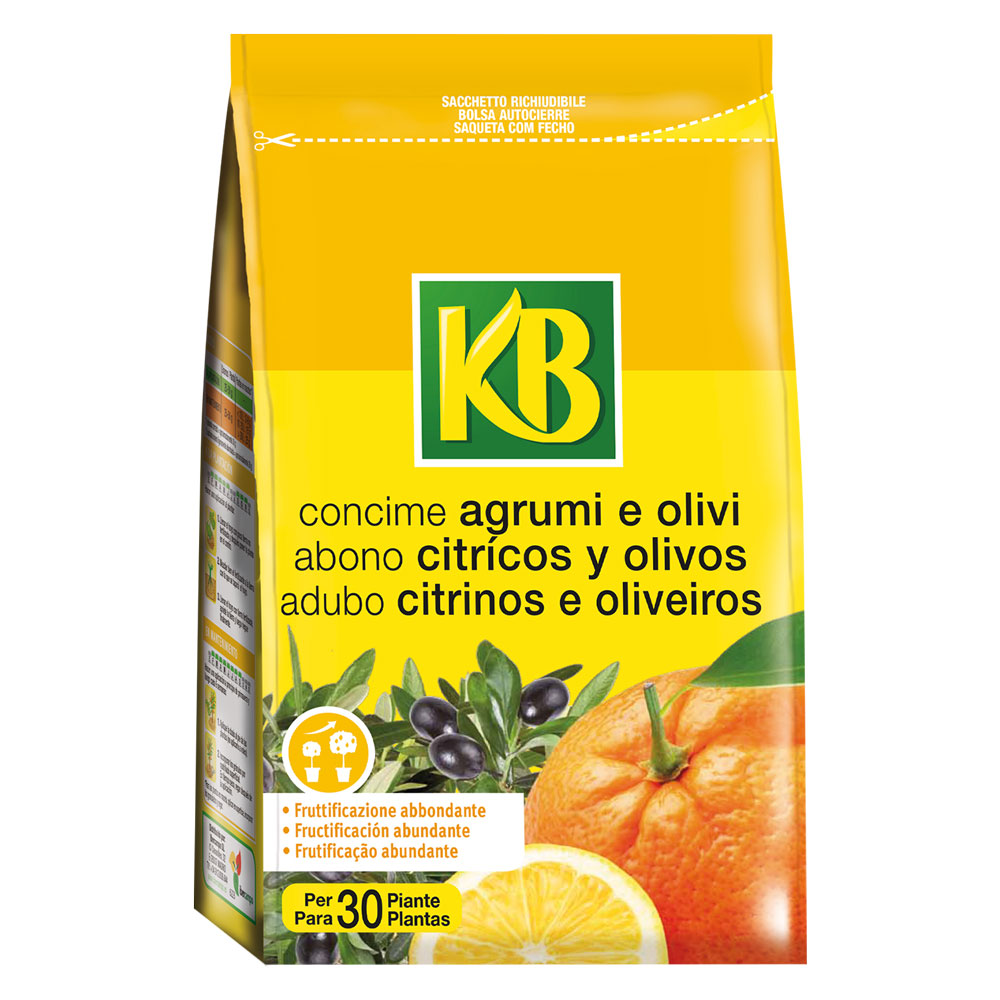 Concime granulare ‘agrumi/olivi’ gr. 800 Kb