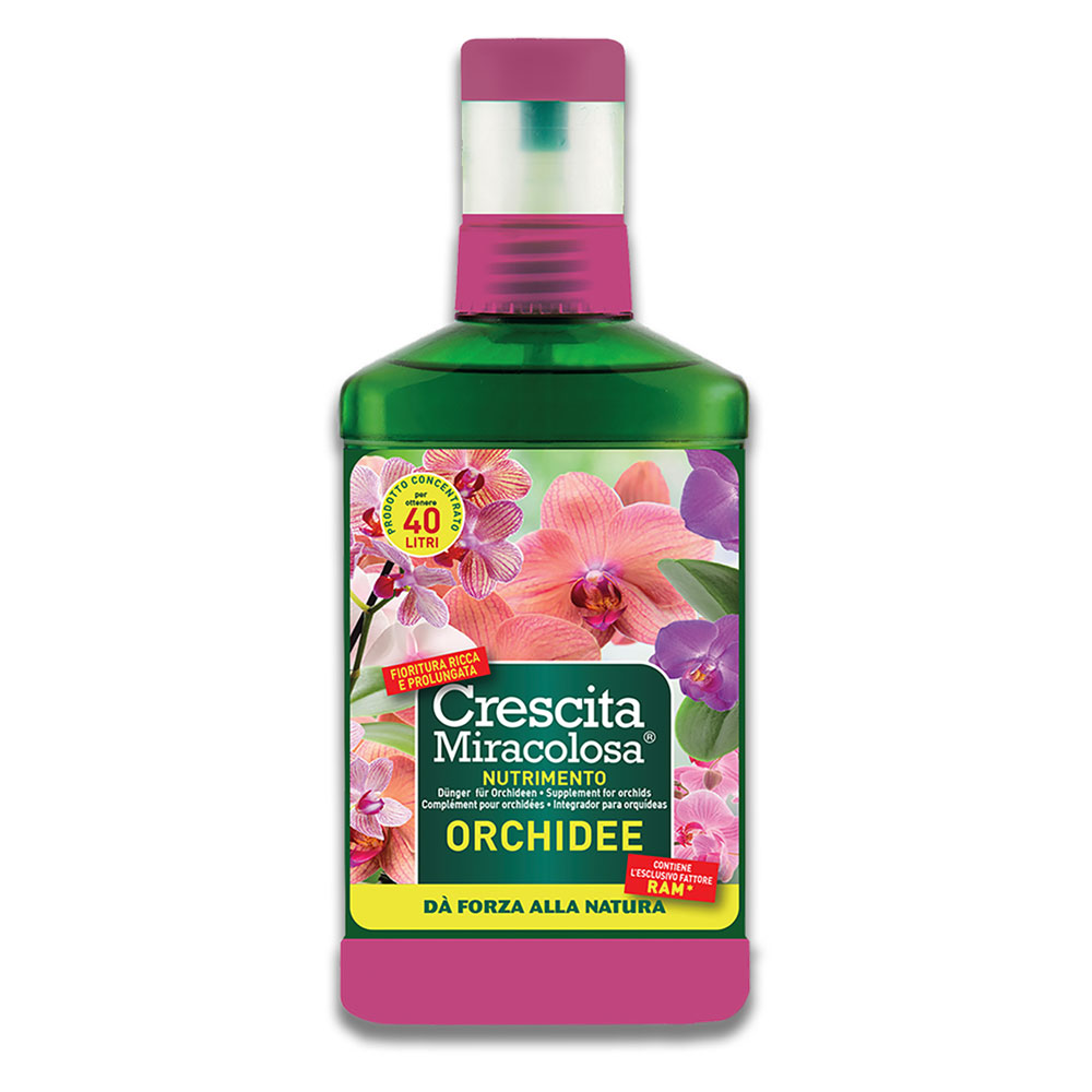 Concime liquido ‘orchidee’ ml 200 Crescita miracolosa