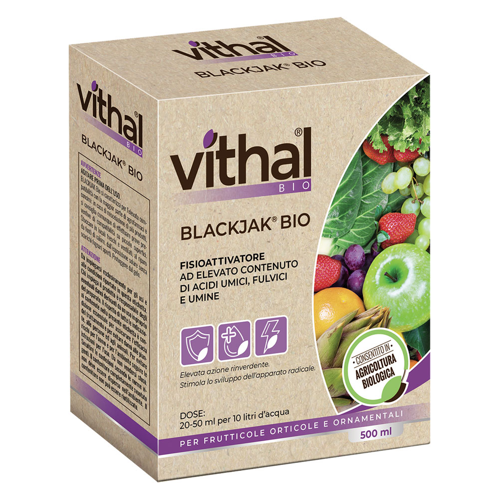 Concime organico fisioattivatore ‘blackjak bio’ ml 500 Vithal
