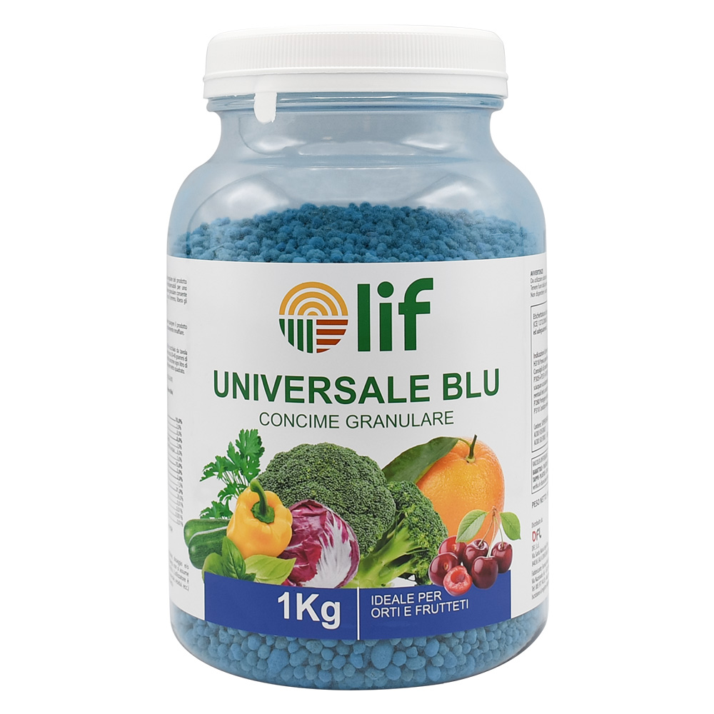 Concime granulare universale blu ‘npk 12-12-17’ kg. 1 Lif