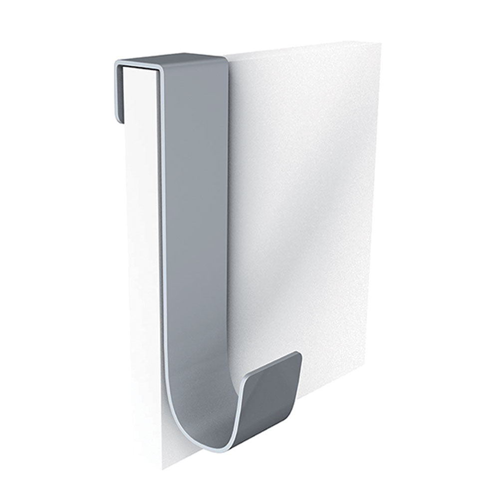 Appendino per porte e termo arredi double – colore argento Bolis italia
