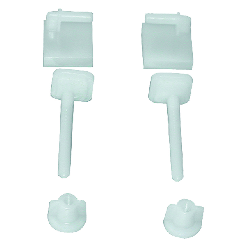 Cerniera per fissaggio sedile wc 2 pz Senza marca