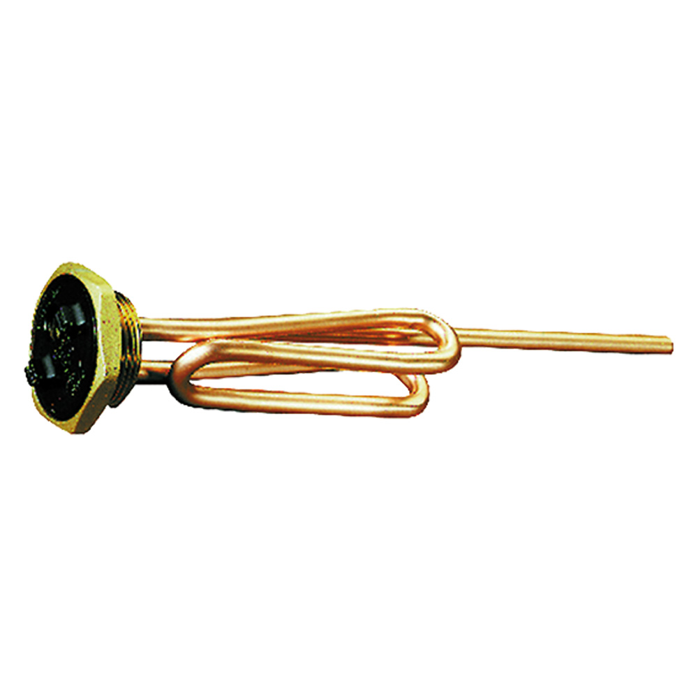 Resistenza per scaldacqua tipo ‘ricurvo filettato’ 1200 w –  11/4 Made in italy