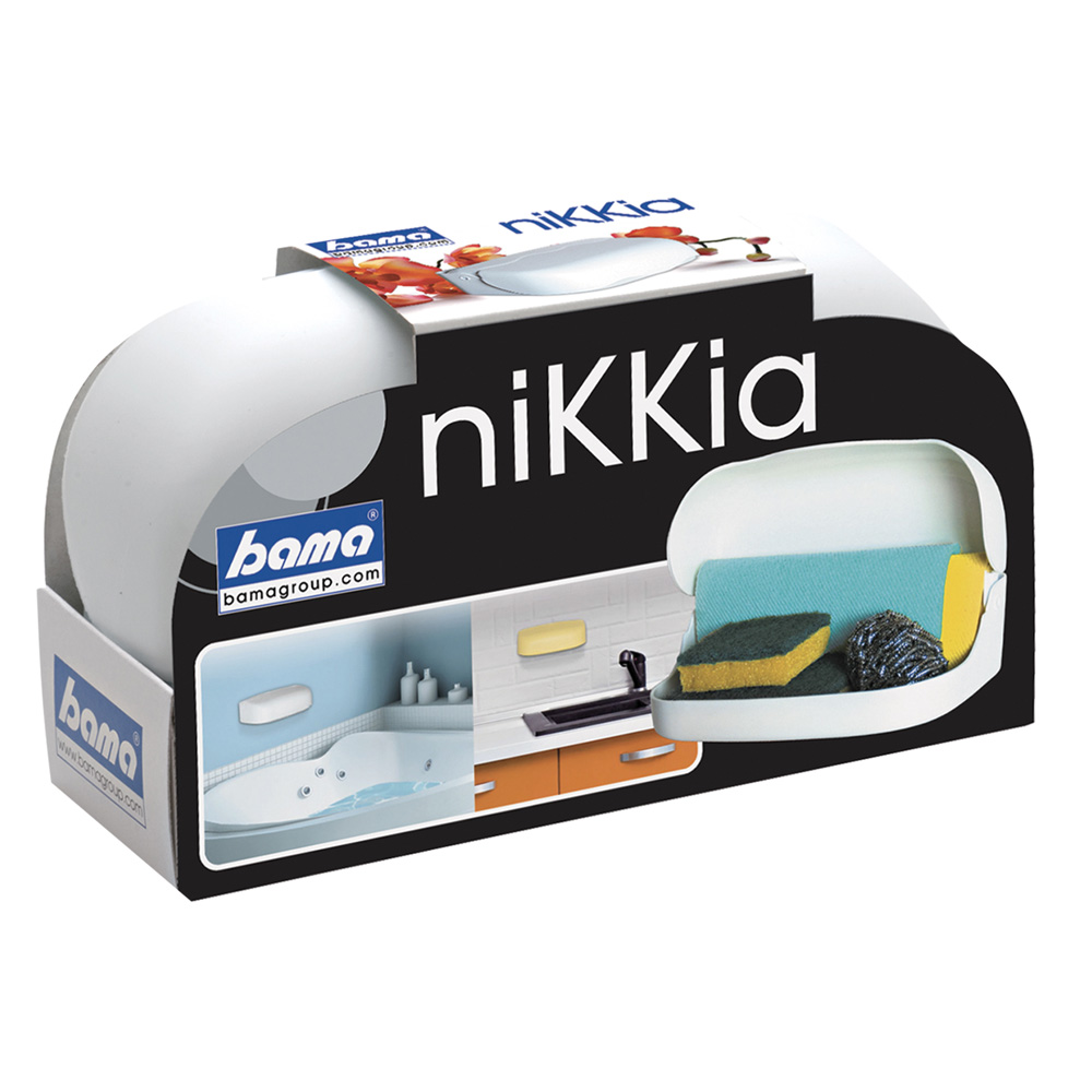 Contenitore portaspugne ‘nikkia’ cm 22 x 12,5 x h.7 Bama