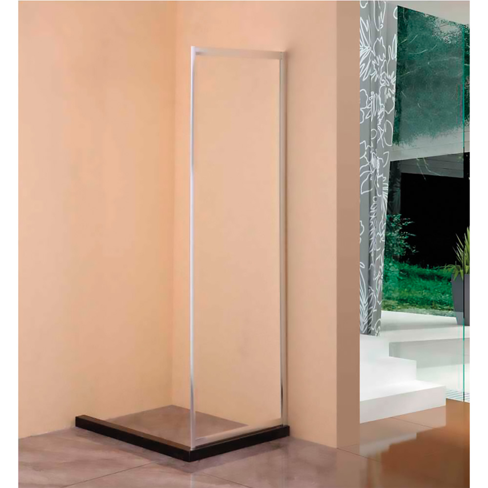 Pannello cristallo fisso per box doccia ‘diamante’ cm 80 x h 185 Fluxy