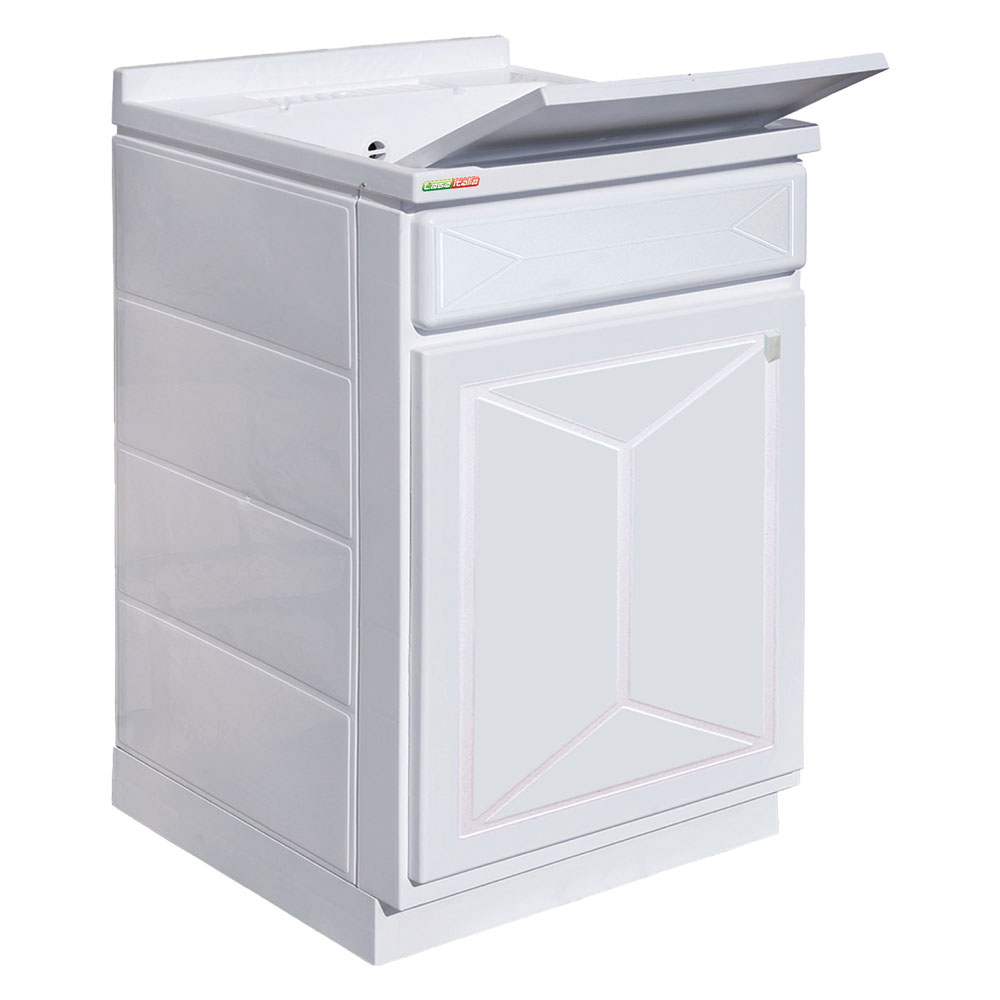 Mobile lavatoio anta singola ‘top line’ cm 45 x 50 x h.87 Trioplast