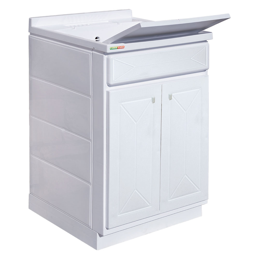 Mobile lavatoio anta doppia ‘top line’ cm 60 x 50 x h.87 Trioplast