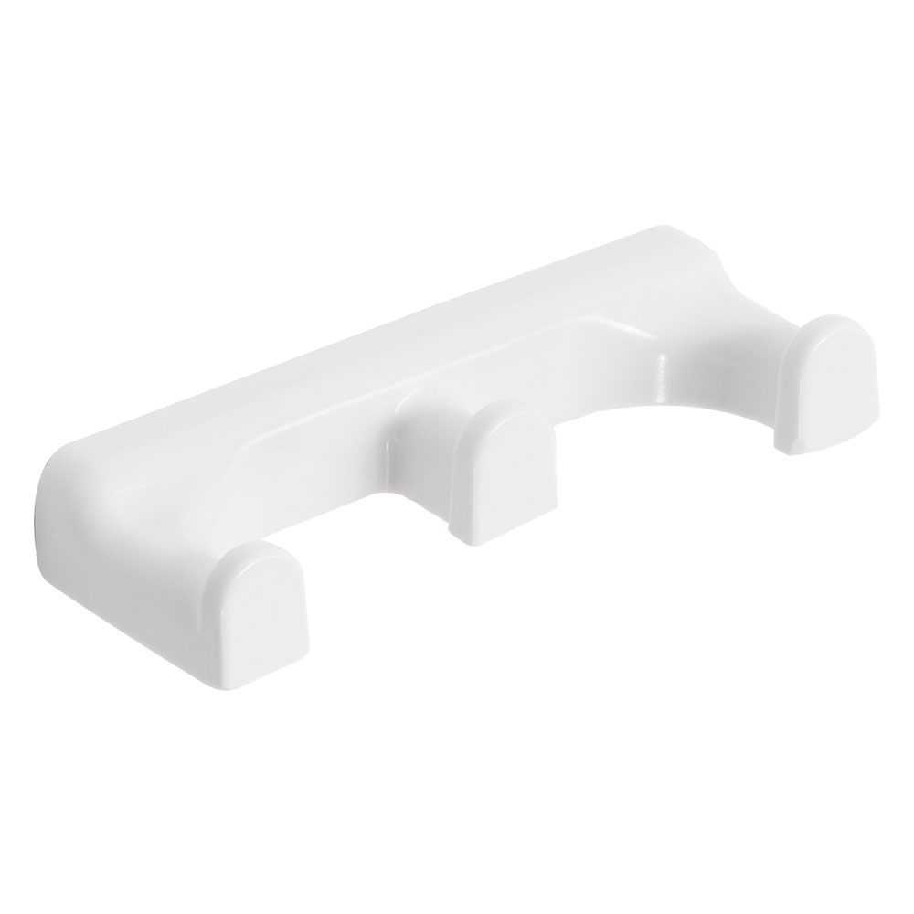 Appendi abito / accappatoio serie ‘linea’ linea bianco – cm 20 x 7 x h.3 Metaform