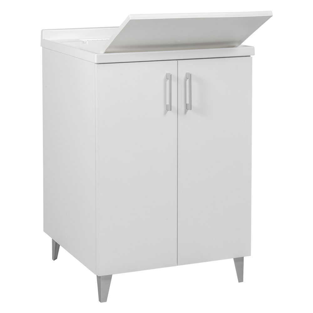 Mobile lavatoio doppia anta ‘woody top’ cm 60 x 50 x h.87 Trioplast