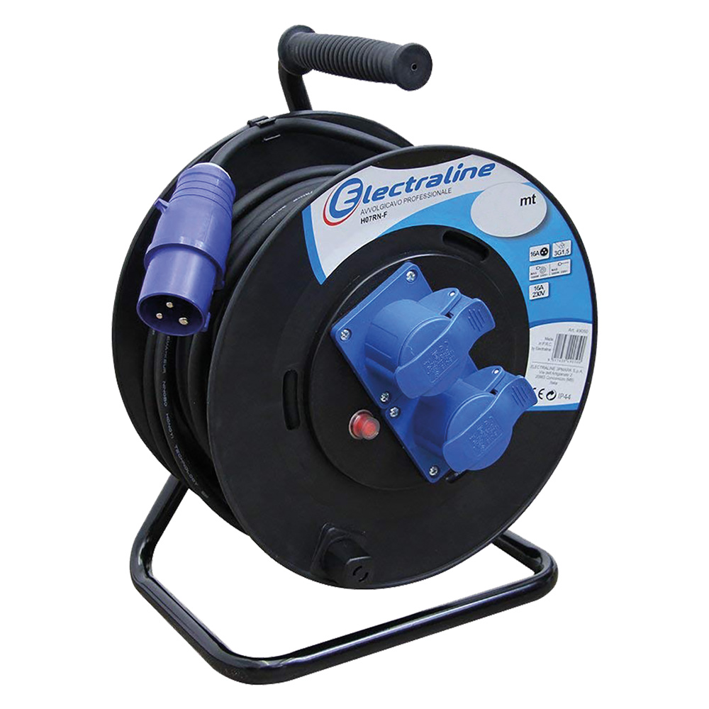 Avvolgicavo industriale mt. 30 – art.49050 Electraline