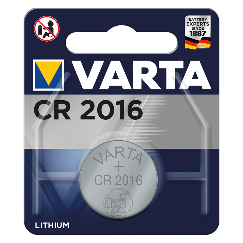 Pila a bottone ‘cr2016’ pz 1- 3 v Varta