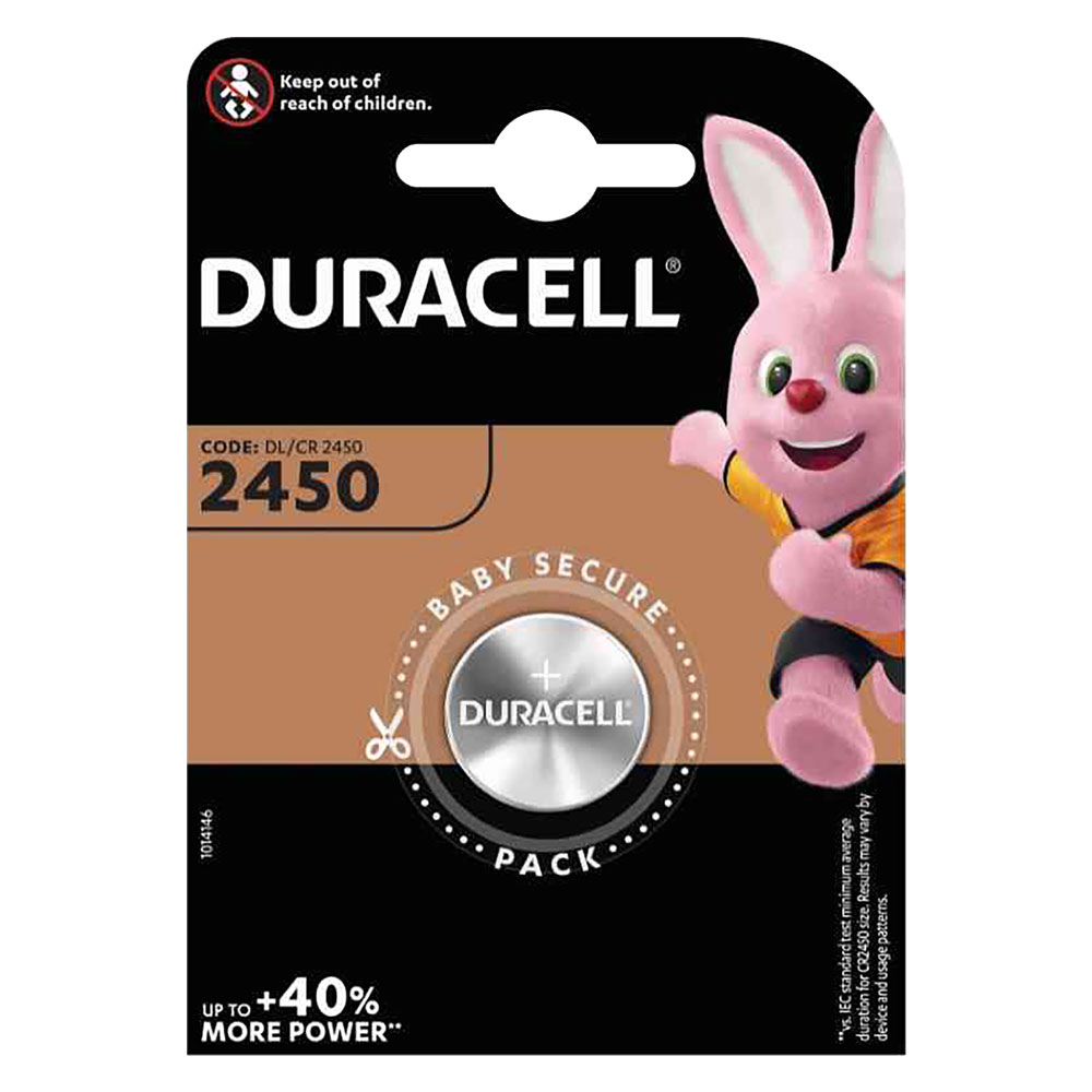Pila a bottone ‘2450’ pz 1- 3 v Duracell