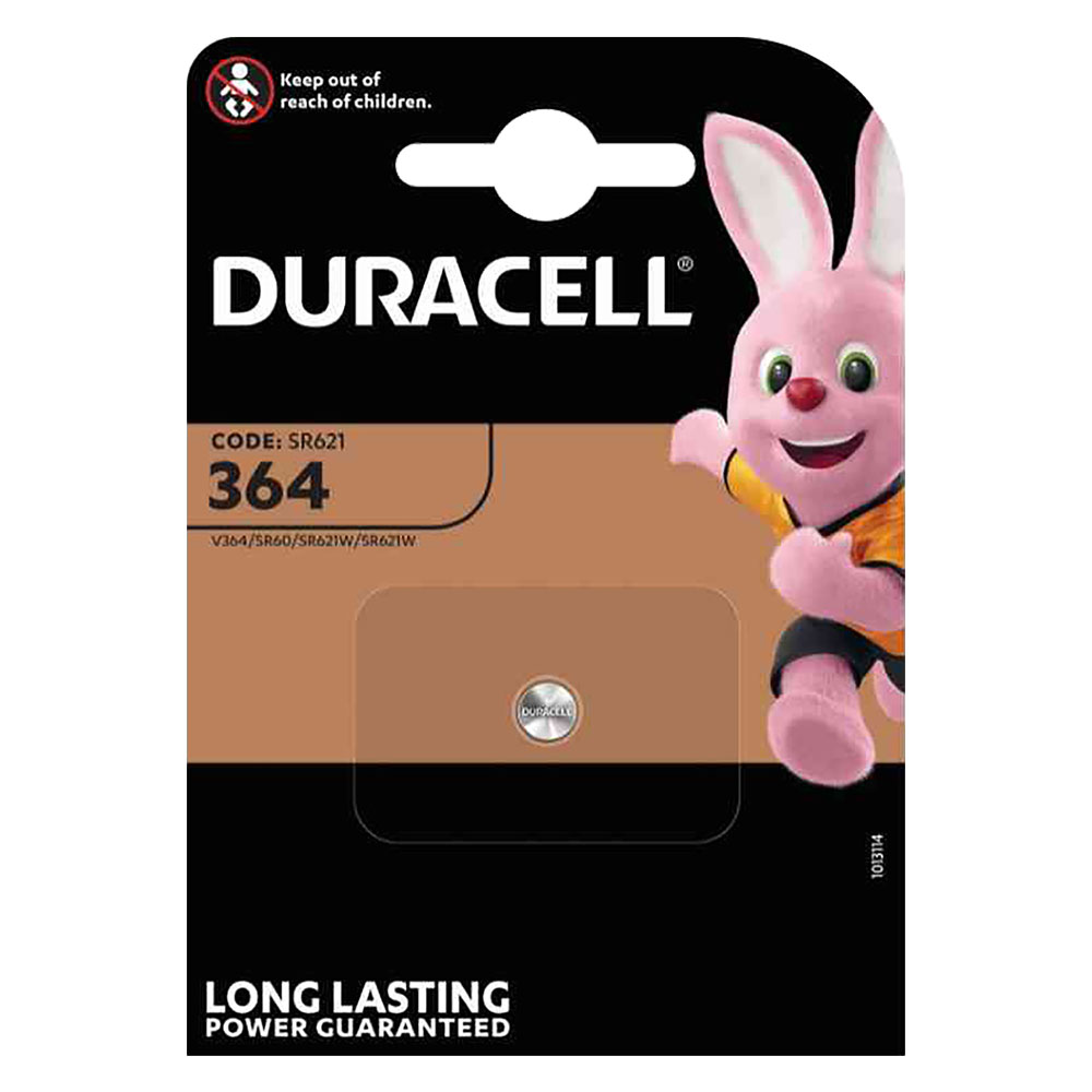 Pila a bottone ‘364’ pz 1 – 1,5 v Duracell