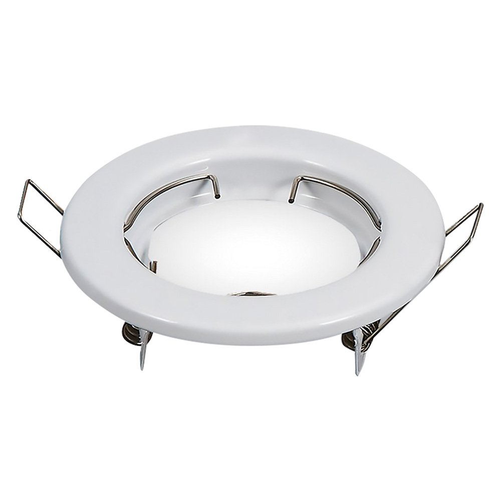 Portafaretto led fisso in metallo bianco – diametro 81 x h.40 mm Vtac