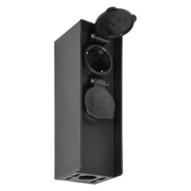 Torretta da giardino per connessioni esterne cm 23 x 6,8 x 7 - art.300190 Electraline