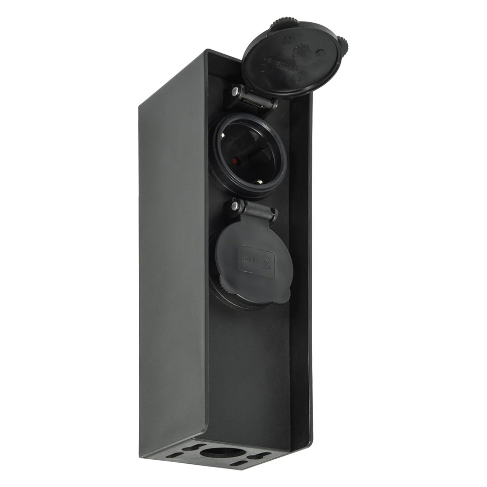 Torretta da giardino per connessioni esterne cm 23 x 6,8 x 7 – art.300190 Electraline