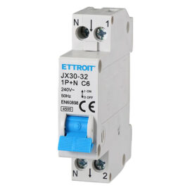 Interruttore magnetotermico 1p+n - 25a Ettroit