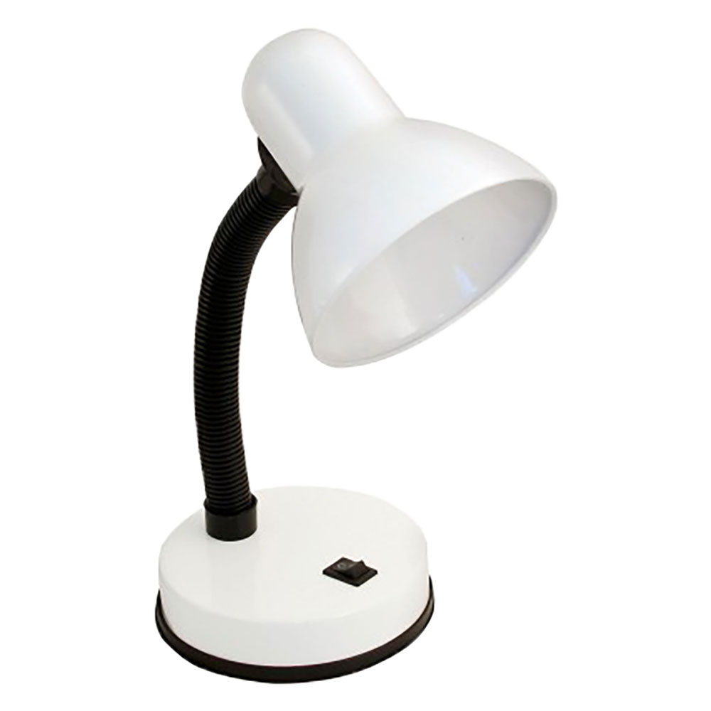 Lampada da tavolo ‘charleston’ colore bianco Velamp