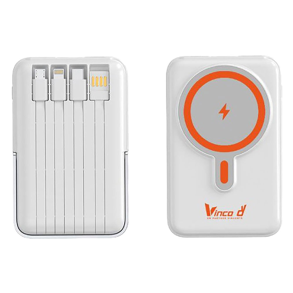 Batteria portatile ‘power bank wireless charge’ 10000 mah Vinco