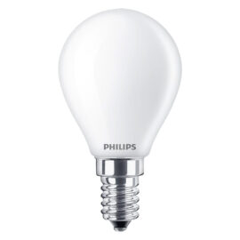 Lampada a led 'sfera' calda 2700k 4,3 w=40w e14 - 470 lm Philips