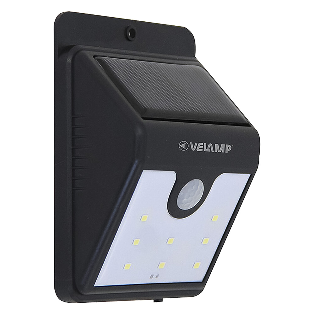 Applique solare led ‘dory’ luce bianca naturale – 4000 k – 200 lm Velamp