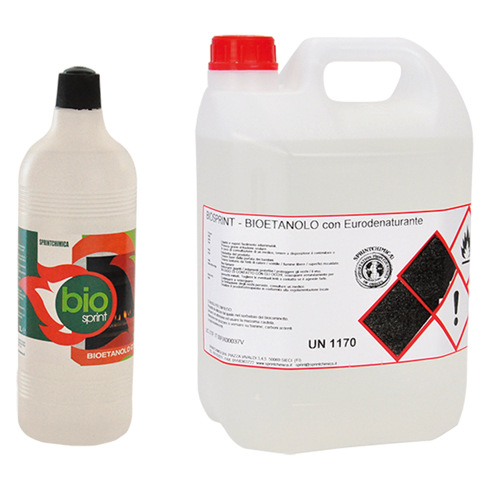 Combustibile liquido bioetanolo lt. 10 Sprintchimica