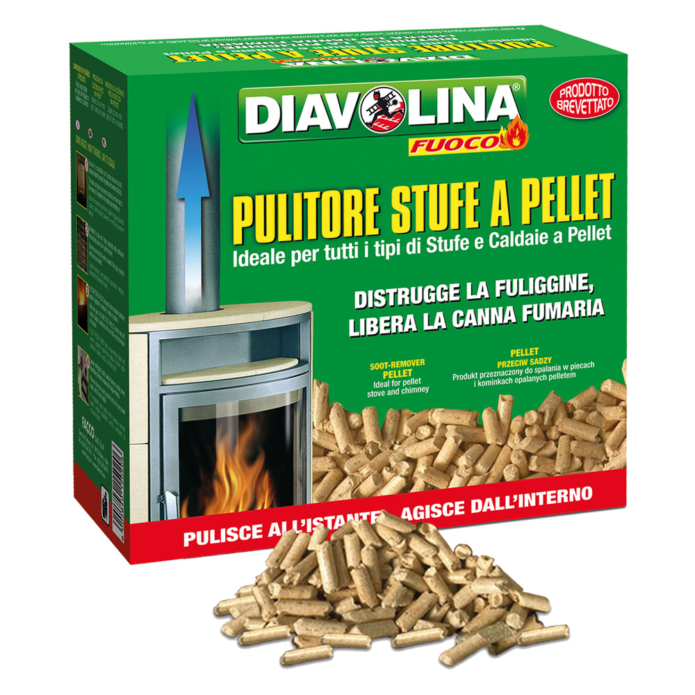 Diavolina ‘pellet – spazzacamino’ art. 15020 Diavolina