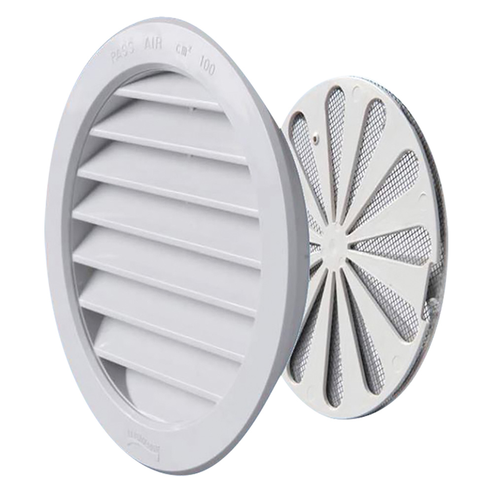 Griglia aerazione ‘extra’ ø cm 12,1 La ventilazione