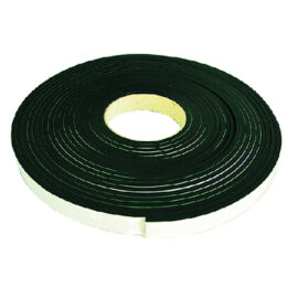 Guarnizione in gomma adesiva 'muss' nero - mm 15 x 10 - mt. 5 Geko